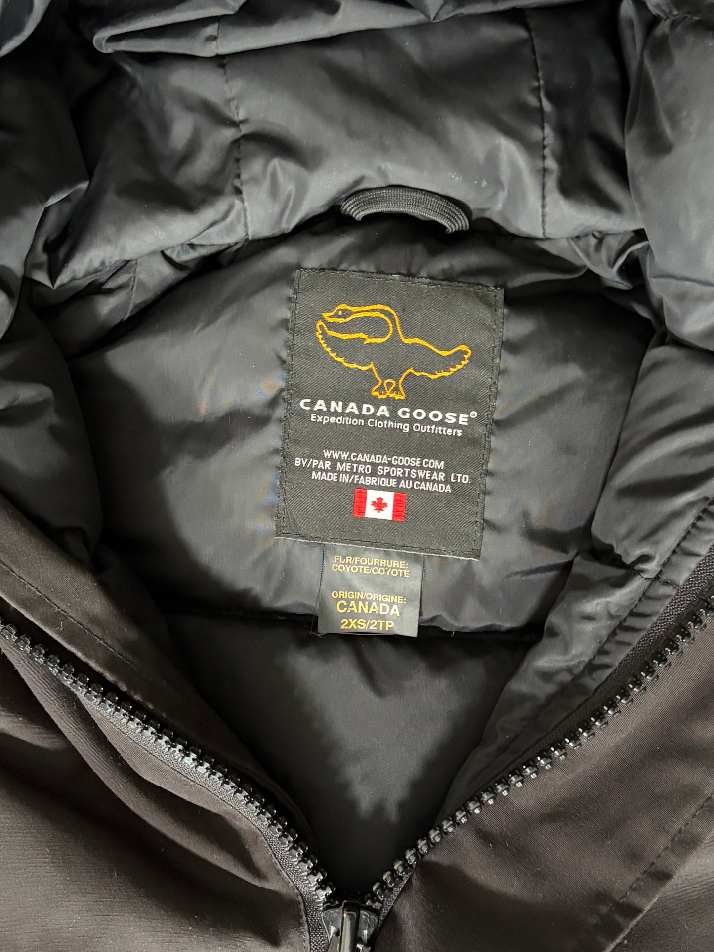CANADA GOOSE CHILLIWACK XXS