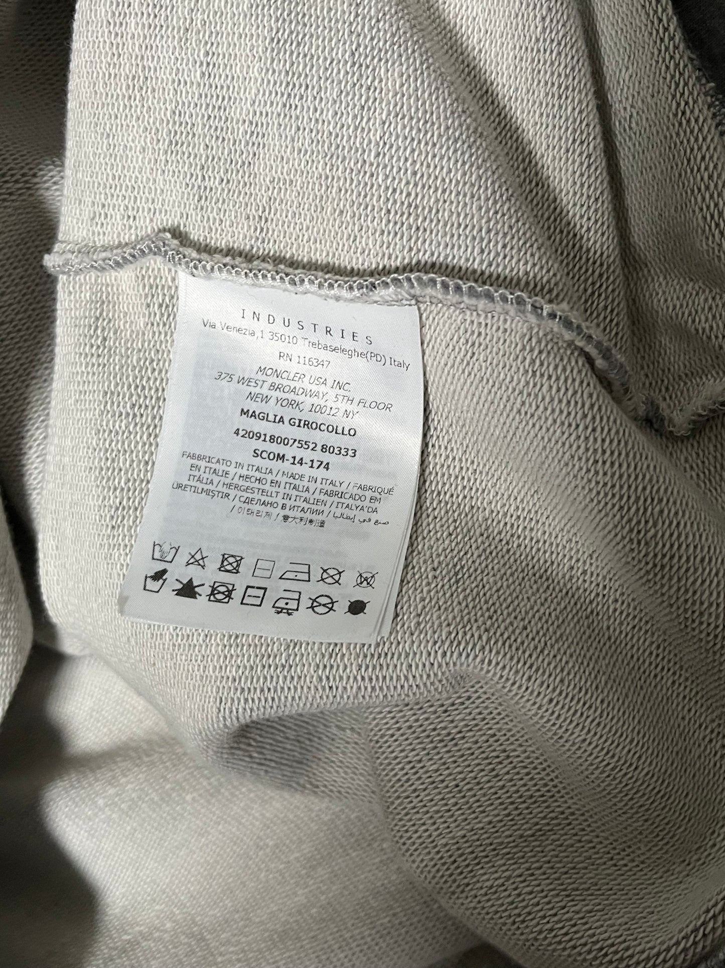 Moncler College L-XL