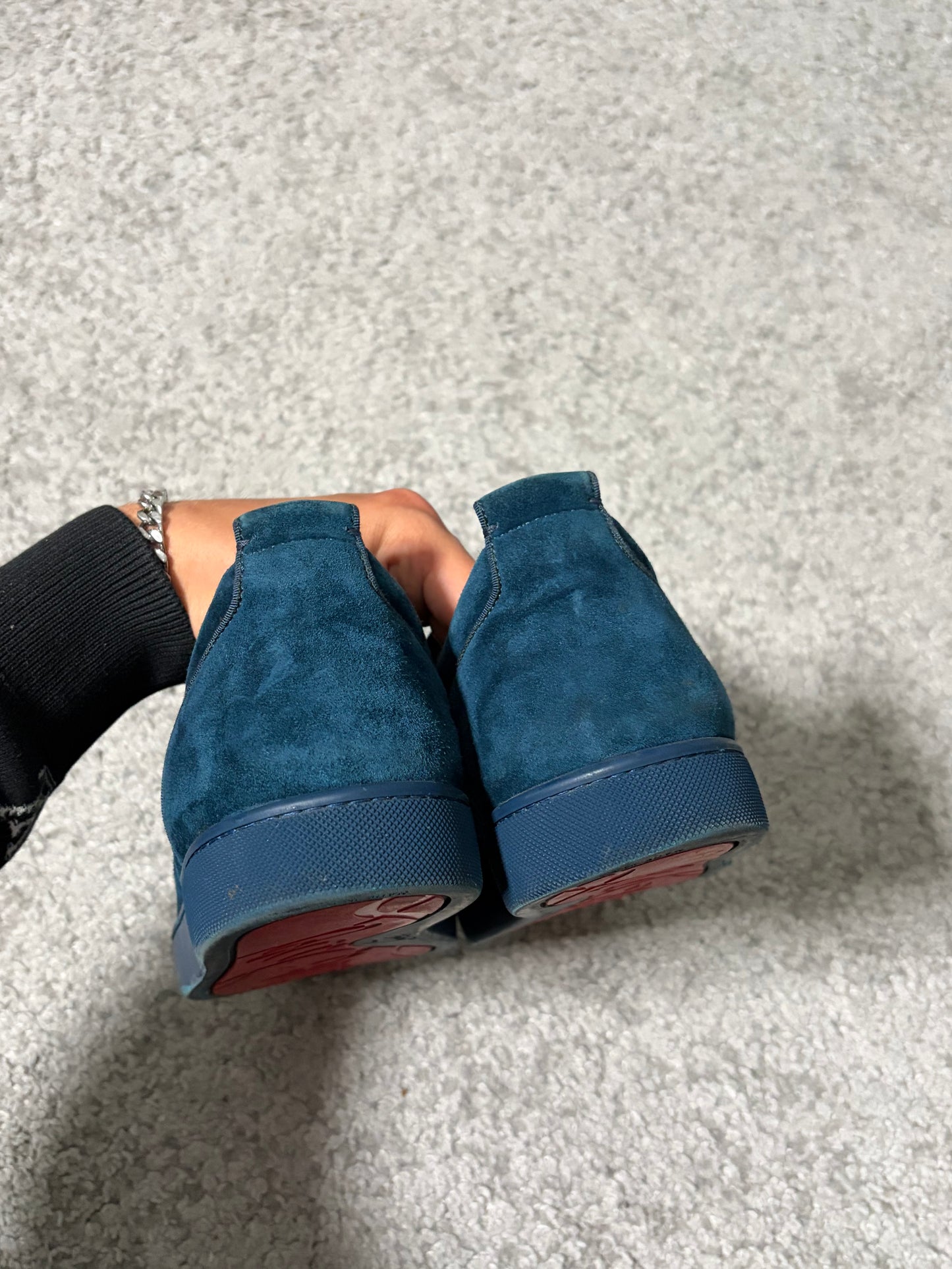 CHRISTIAN LOUBOUTIN CRYSTAL 45.5