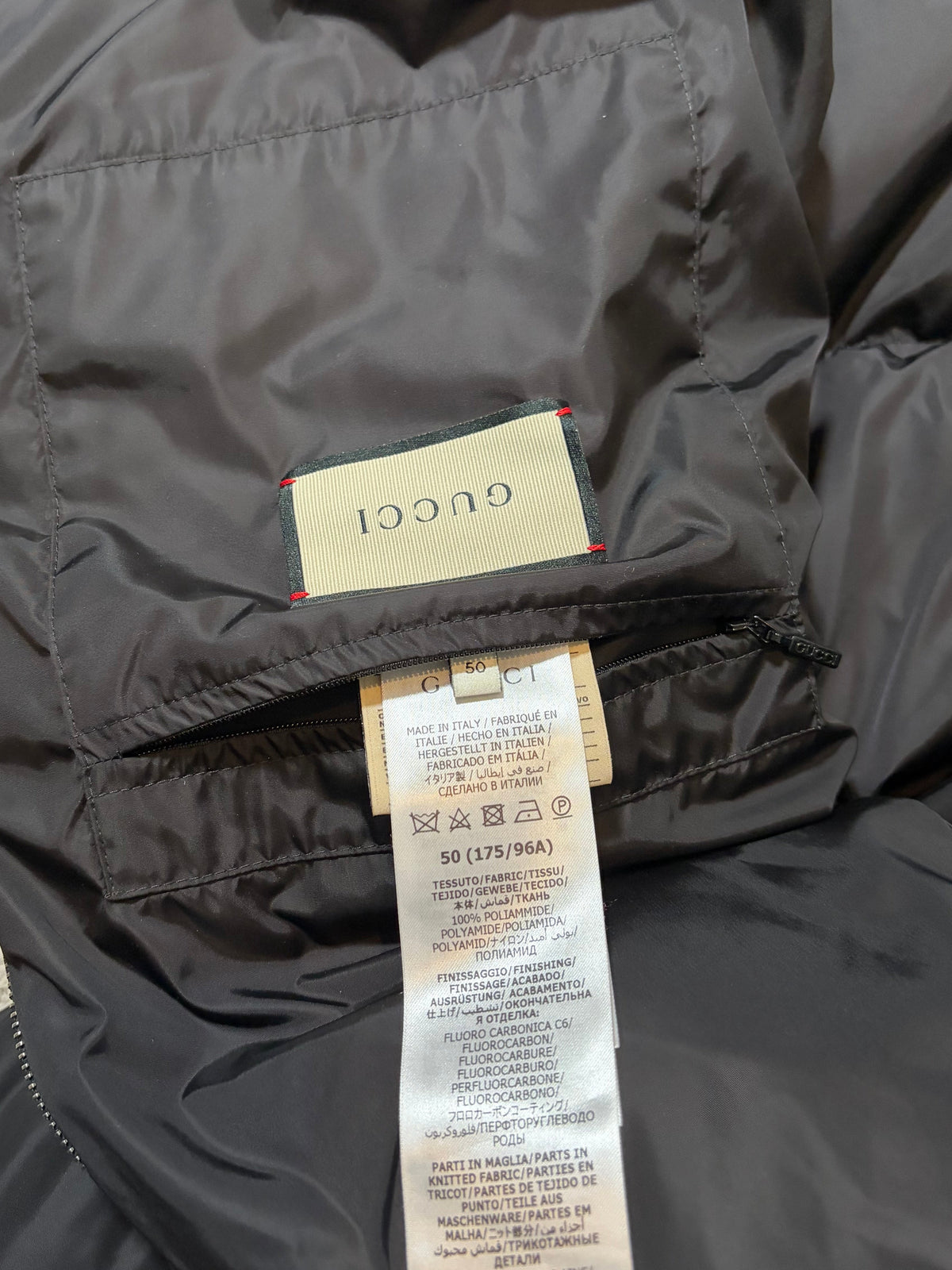 GUCCI GG JAQUARD PUFFER L (50)