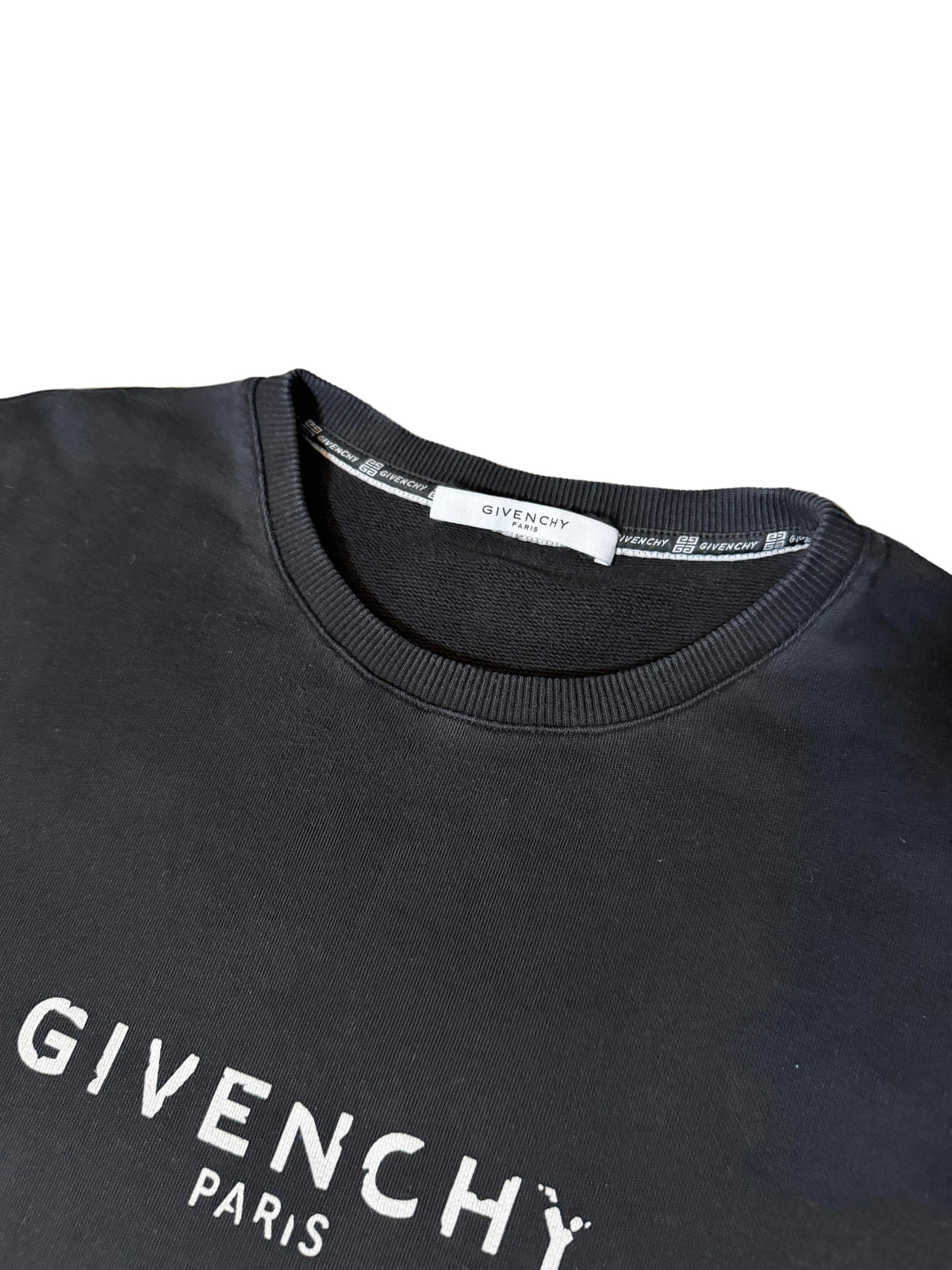 GIVENCHY DESTROYED LOGO COLLEGE XL