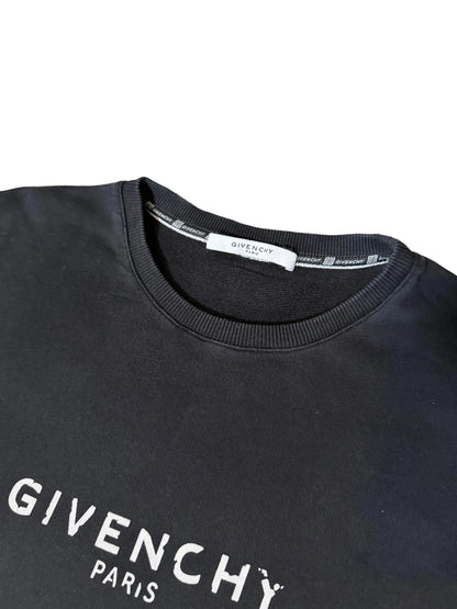 GIVENCHY DESTROYED LOGO COLLEGE XL