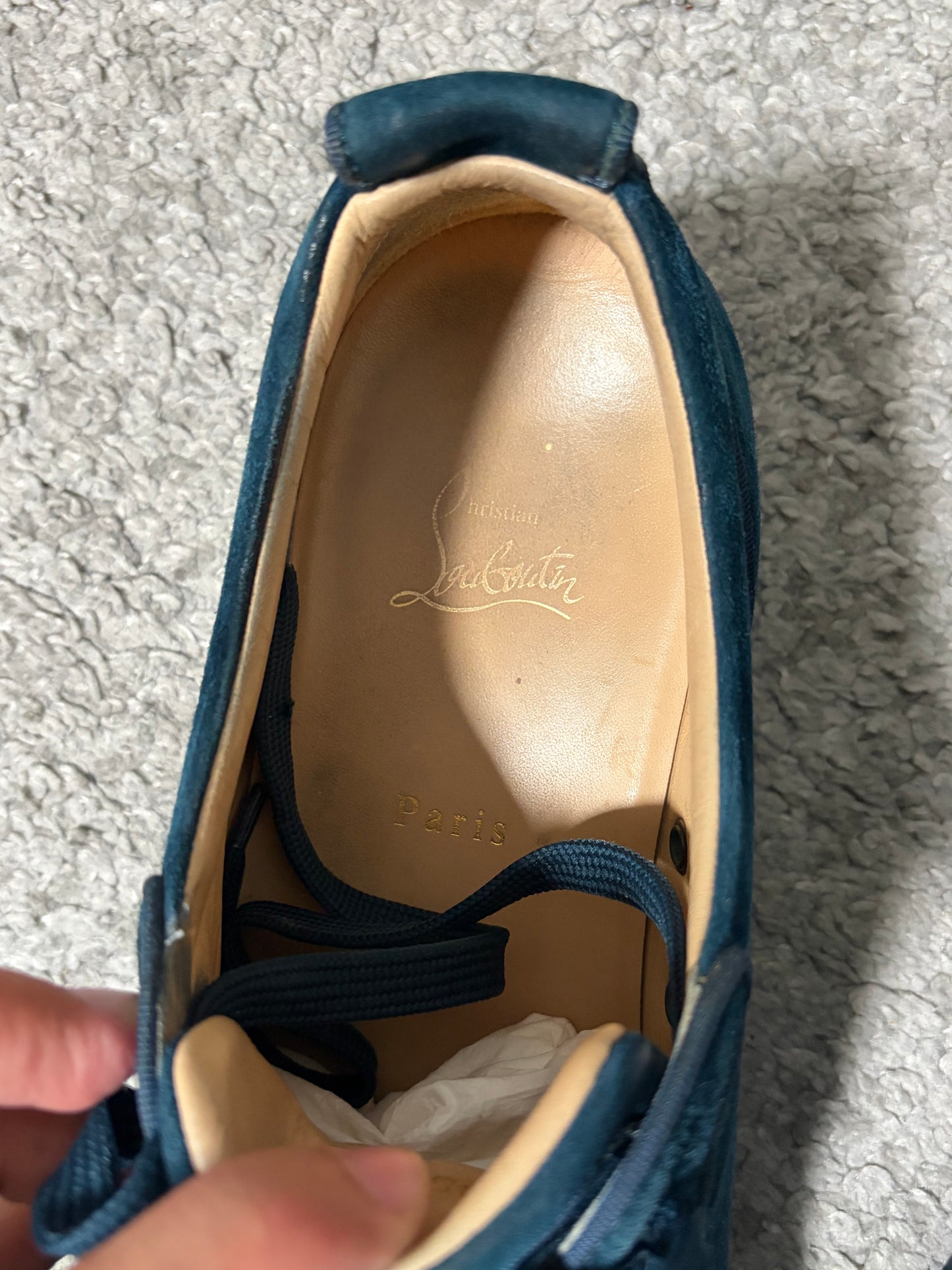 CHRISTIAN LOUBOUTIN CRYSTAL 45.5