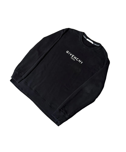 GIVENCHY DESTROYED LOGO COLLEGE XL