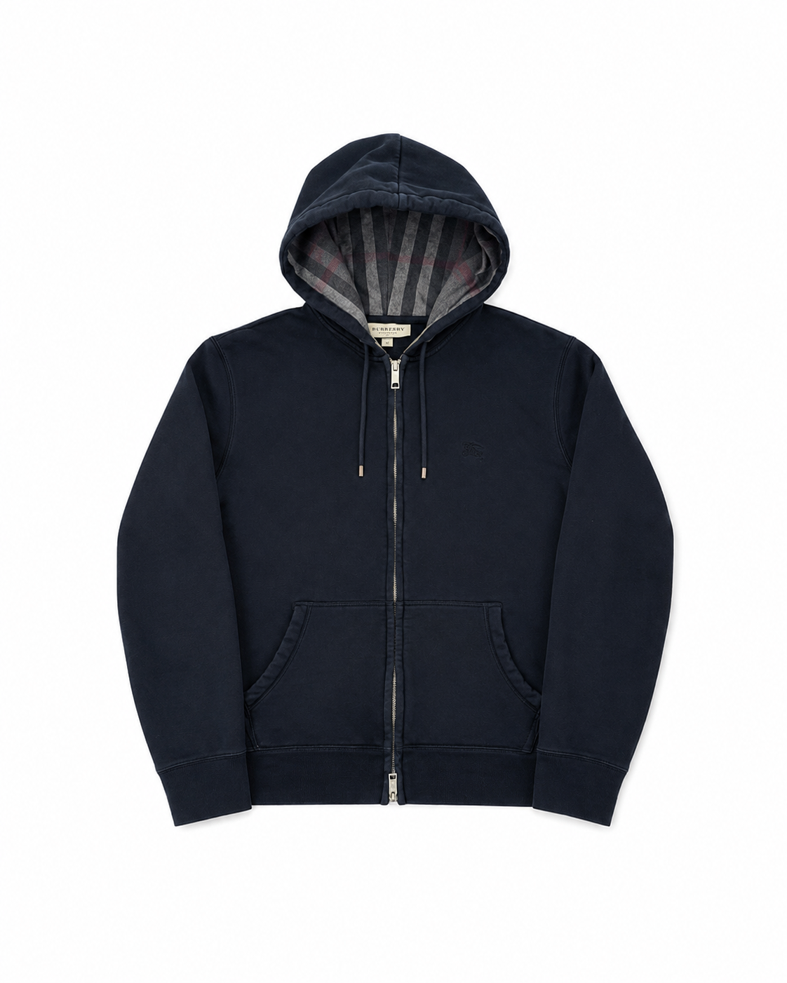 BURBERRY ZIP-UP HUPPARI L