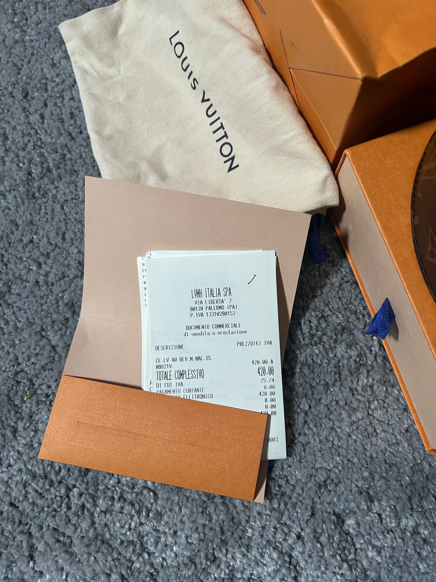 Louis Vuitton Vyö 85cm