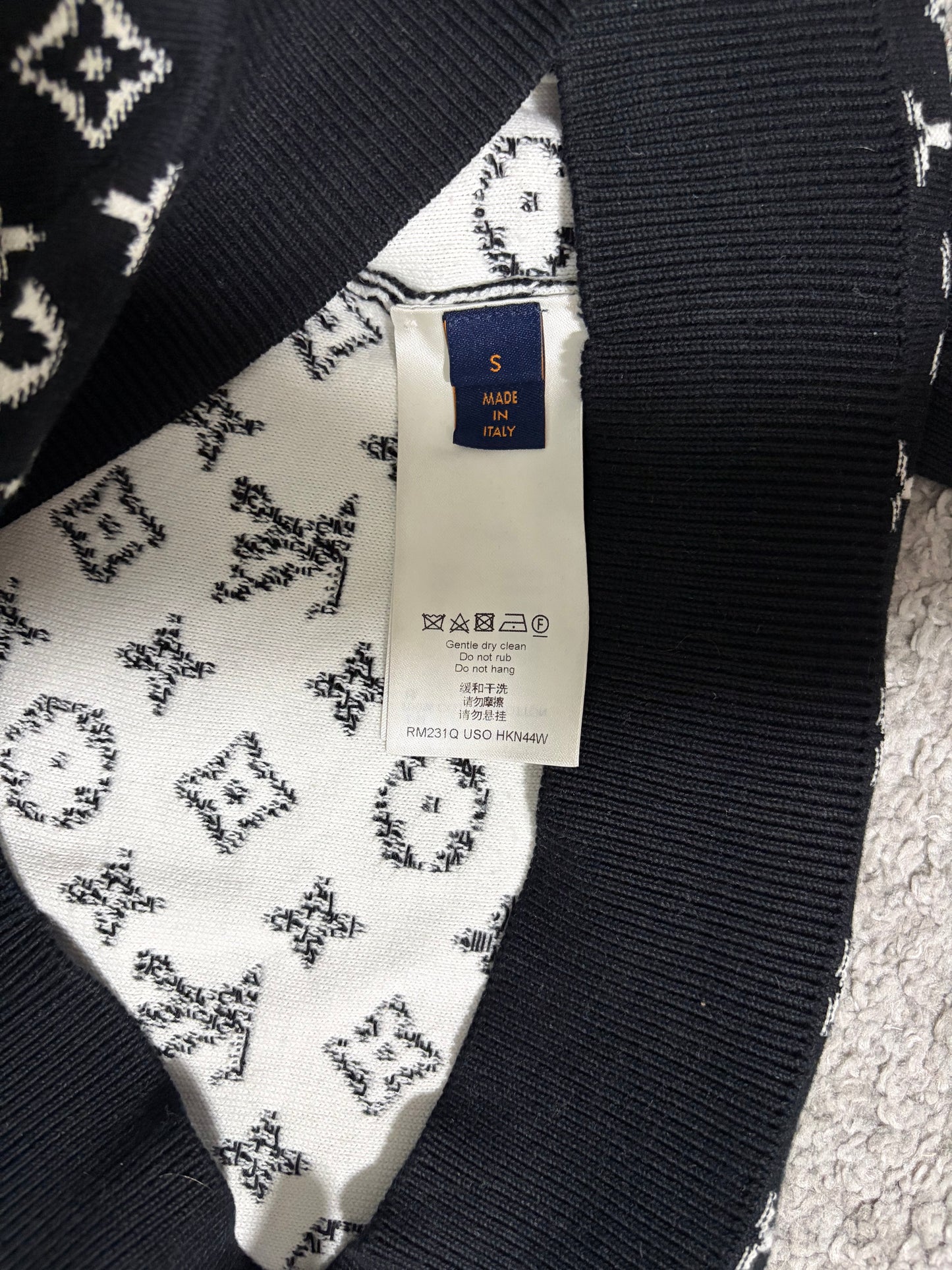 LV GARDIENT SWEATER S